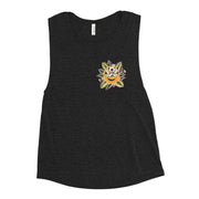 Rose Ladies Muscle Tank