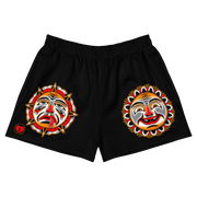 Grimm Sun and Moon Women's Premium Athletic Shorts