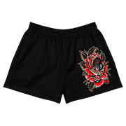 Panther Rose Women's Premium Athletic Shorts