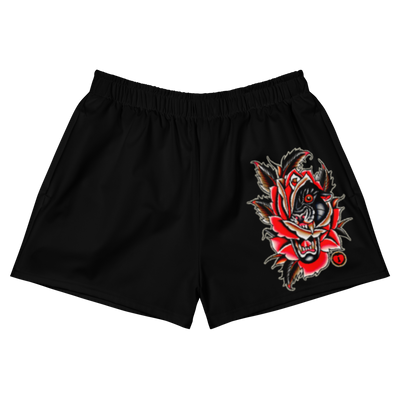 Panther Rose Women's Premium Athletic Shorts