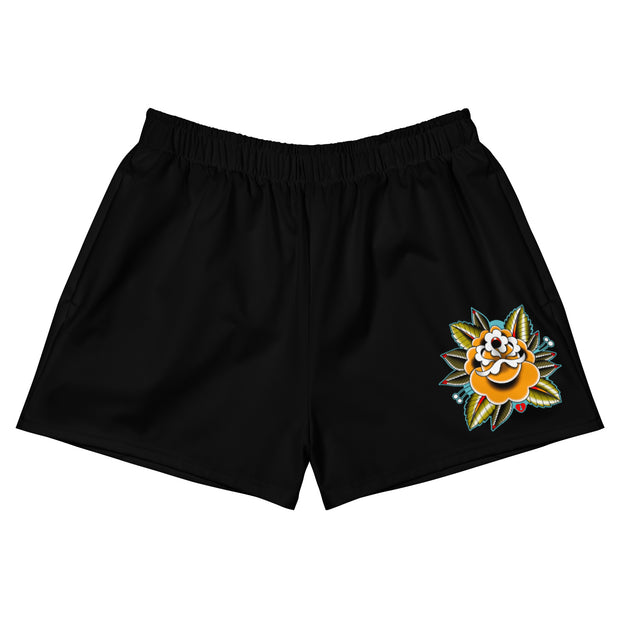 Yellow Rose Women’s Premium Athletic Shorts